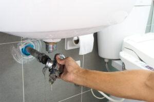 keep home drains clear, clogged pipe